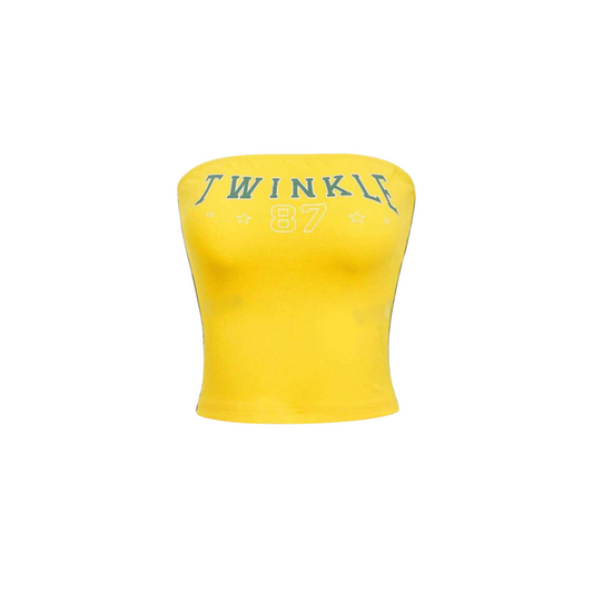 Twinkle Tub Top- Yellow